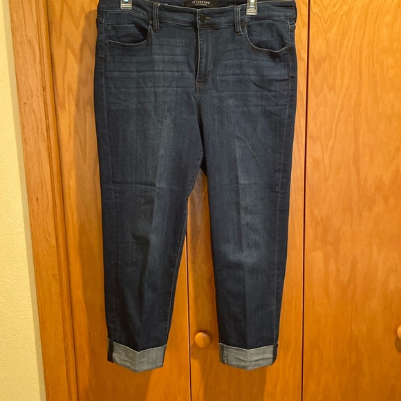 Liverpool Jeans Company Denim - Cropped - hit at waist jeans